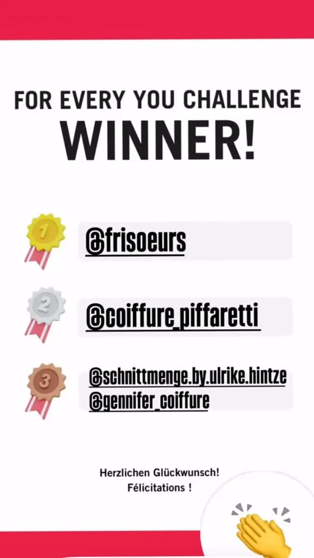 Danke @schwarzkopfpro.ch ! #foreveryyouchallenge #win #3place🏆 #thankyou
