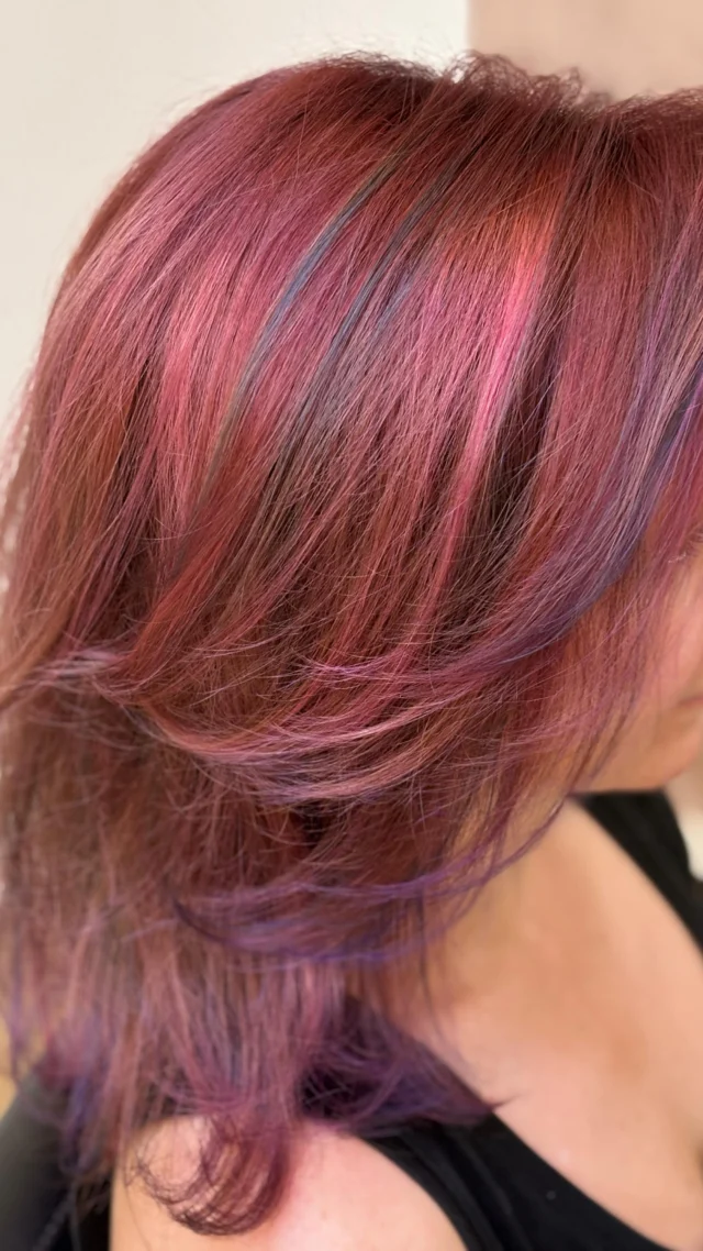 #beforeandafter #wilsg #instahair #hairgoals #colourful #haircolor #rosehair #vorhernachhertransformation